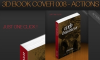3D Book Cover 008 – Paperback
