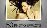 50 Photo Effects – Curl & Shadows