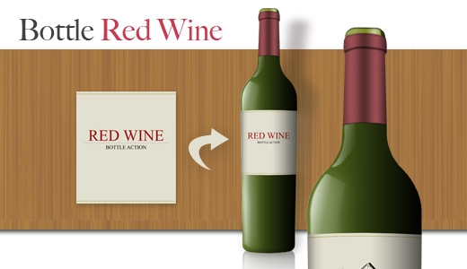 Bottle Red Wine