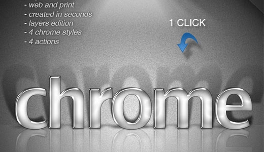 Chrome Light Shadow Reflection