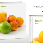 Free Book Mockup – Square Format